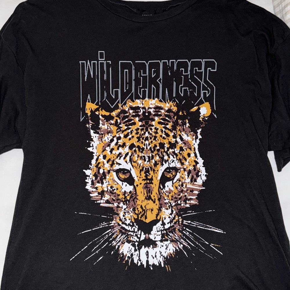 Minkpink Charcoal Gray Graphic Tee